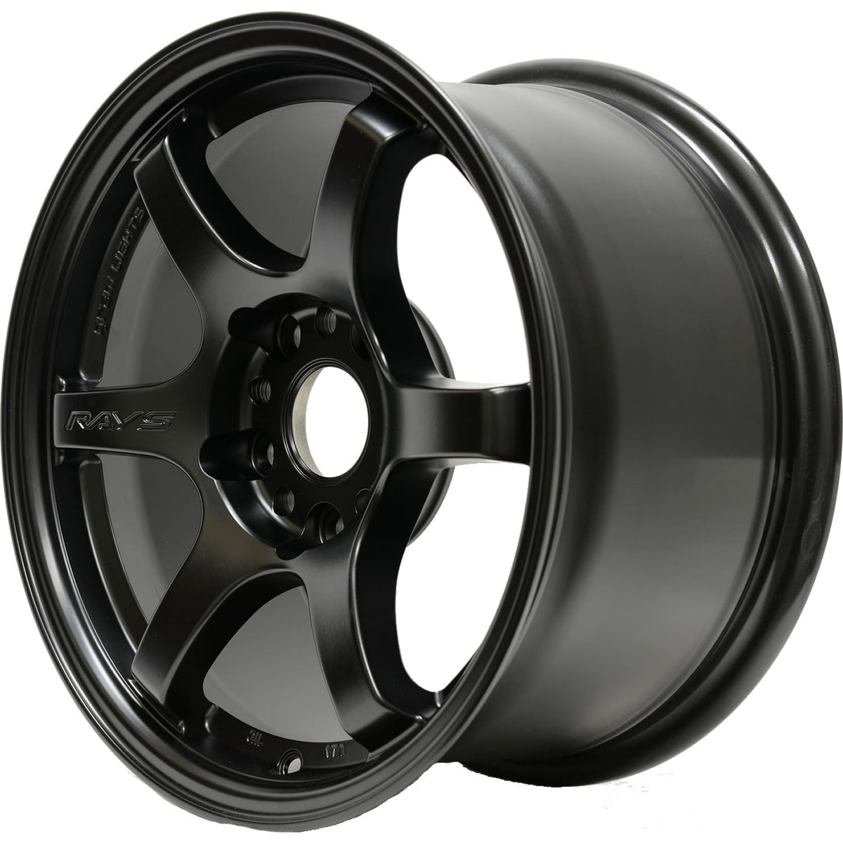 Gram Lights 57DR Semi Gloss Black 18x9.5 +38mm 5x100 (Single Wheel) - 2013-2024 Subaru BRZ / Scion FR-S / Toyota GR86 / 2014-2018 Subaru Forester