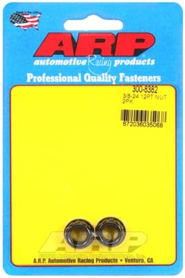 ARP 3/8in-24 / 12pt Nut Kit 2 Pack