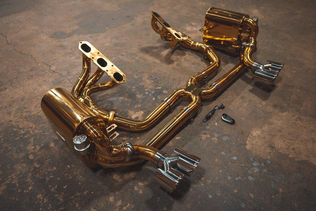 Valvetronic Valved Sport Exhaust System for Porsche 997 Carrera