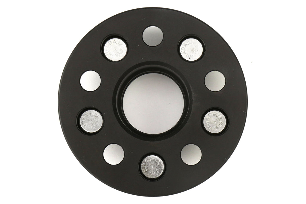 ISC Suspension Wheel Spacers 5x100 25mm Black Pair - Subaru Models (inc. 2002-2014 WRX