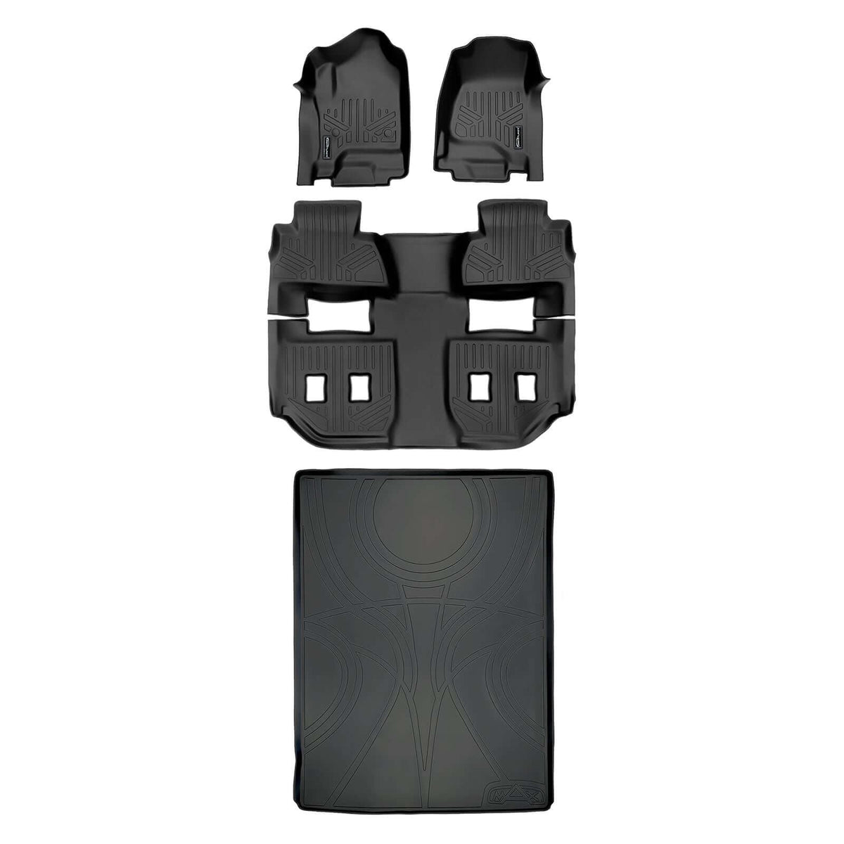 SMARTLINER Floor Liners for 2015 - 2020 Chevrolet Suburban/GMC Yukon XL