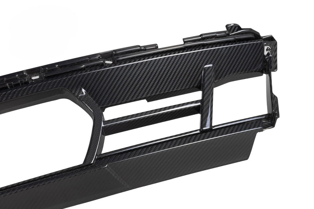 G05 X5 LCI SQ Style Dry Carbon Front Bumper Center Trim