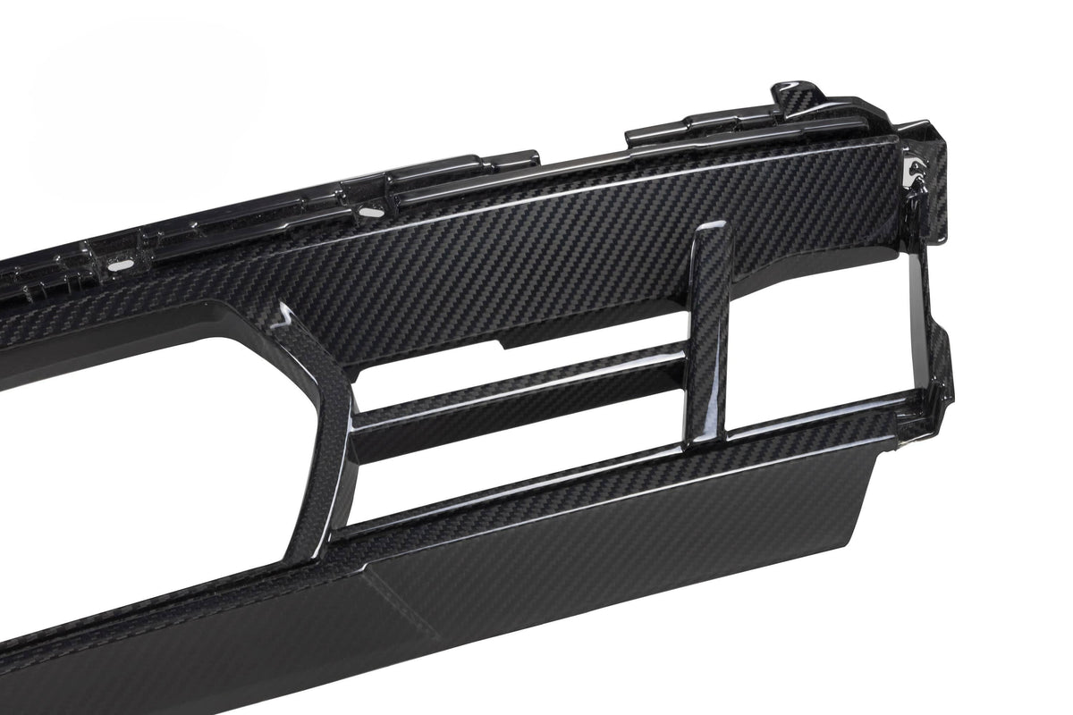 G05 X5 LCI SQ Style Dry Carbon Front Bumper Center Trim