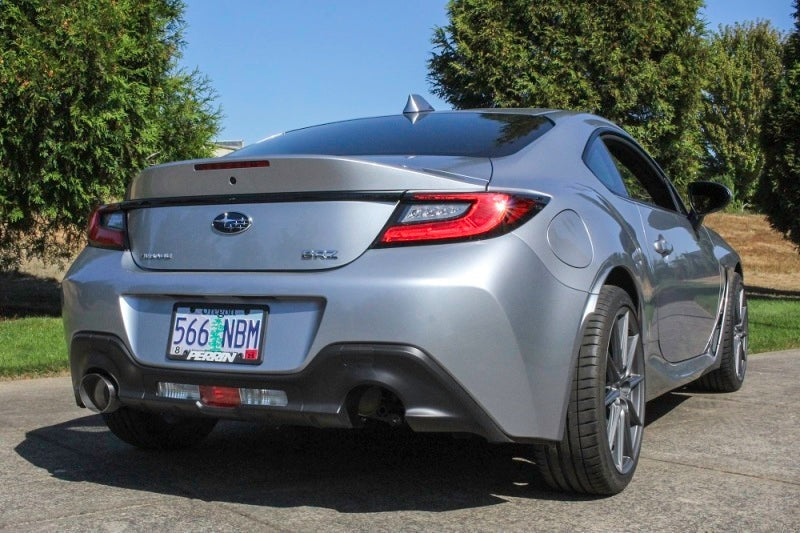 PERRIN Axle Back Exhaust SS (Single Side Exit w/Helmholtz Chamber) 2022-2026 Subaru BRZ / Toyota GR86