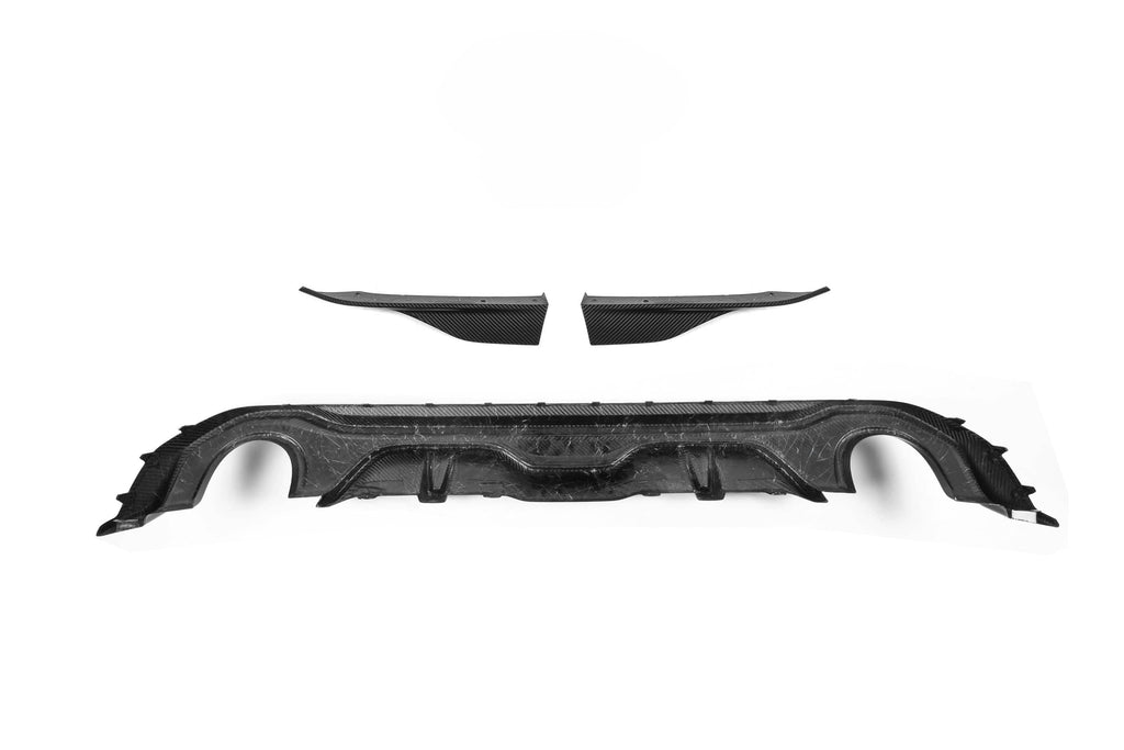 G26 4 Series SQ Style Dry Carbon Diffuser Single Tips