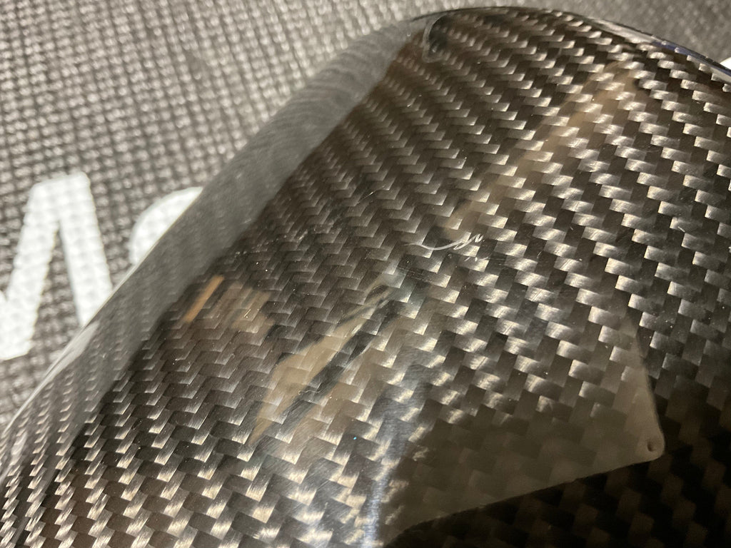 OPEN BOX - E6X/X Series/F1X Dry Carbon Fiber Mirror Caps (Blemish)