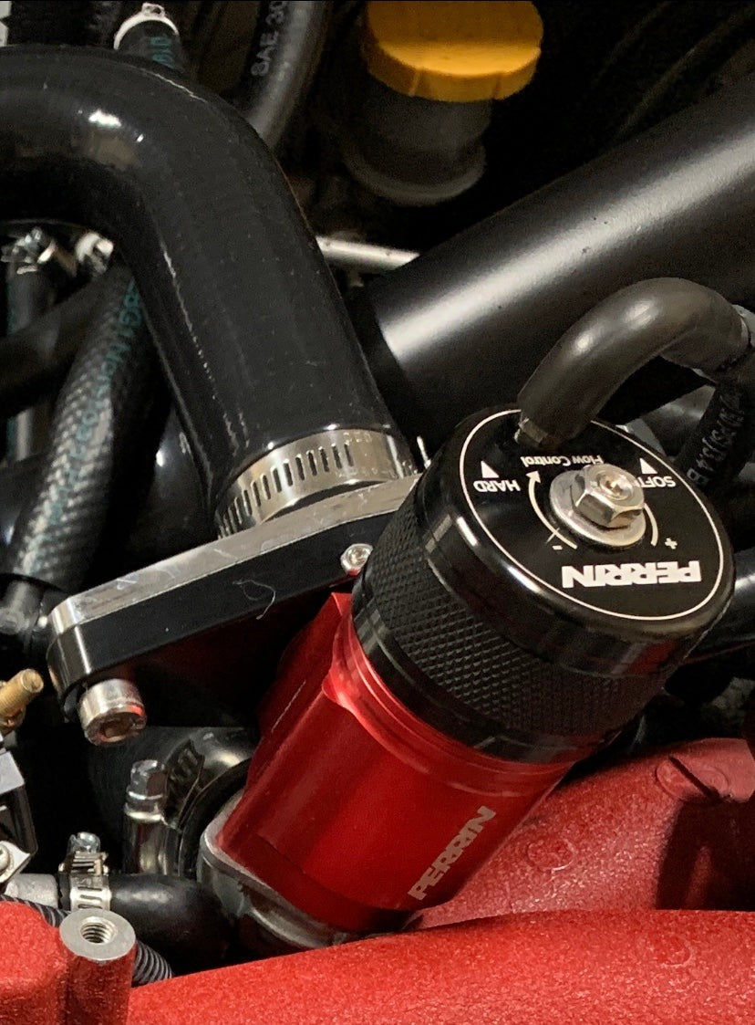 PERRIN Recirculating Blow Off Valve (Red) - 2002-2014 Subaru WRX / 2004-2021 STI / 2006-2013 Forester XT / 2005-2009 Legacy GT / Outback XT