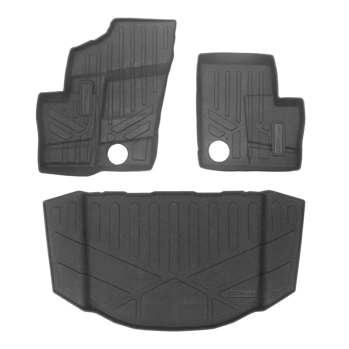 SMARTLINER Rugged Rubber Bed Mat Liner Compatible With 2020-2026 Polaris RZR Trail/Trail S