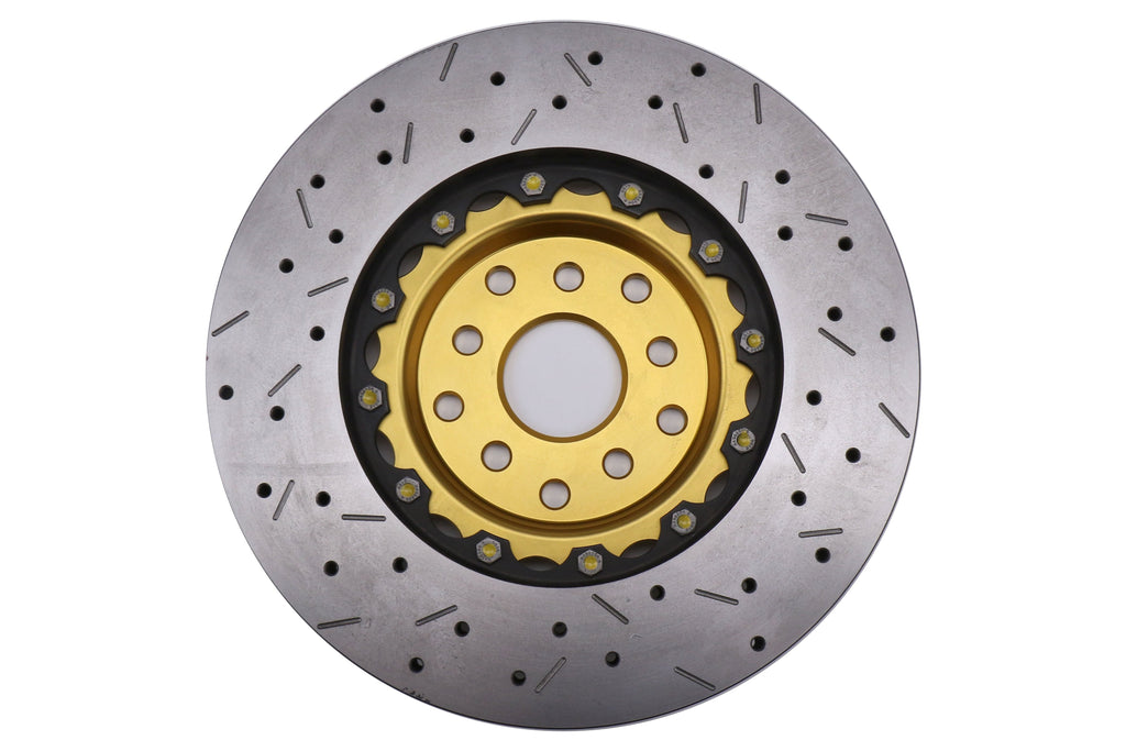 DBA 5000 Series 2 Piece Drilled and Slotted Rotor (Front) - 2015-2017 Subaru STI / 2013-2016 Scion FR-S / 2013-2020 Subaru BRZ / 2017-2019 Toyota 86