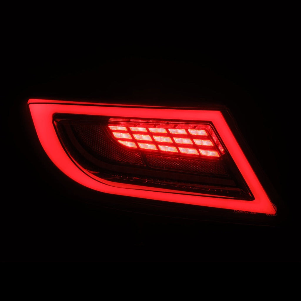 AlphaRex LUXX-Series LED Tail Lights - Black Smoke - 2022-2024 Toyota GR86 / Subaru BRZ