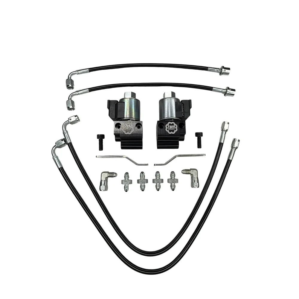 TBM 20-25 A90/91 Toyota Supra, BMW M240,M340,M440,Z4, Dual LINE LOCK Kit w/ Brackets