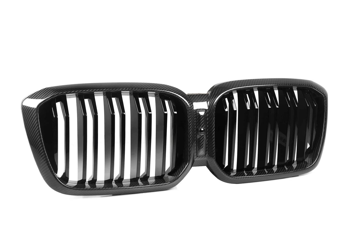 F97 F98 LCI Double Slat Dry Carbon Fiber Grill