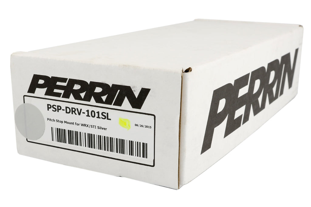 PERRIN Pitch Stop Mount (Silver) - 2002-2024 Subaru WRX / 2004-2021 STI / 1993-2024 Impreza / 2019-2024 Ascent / 2013-2024 Crosstrek / 2005-2009 & 2020-2024 Legacy / Outback