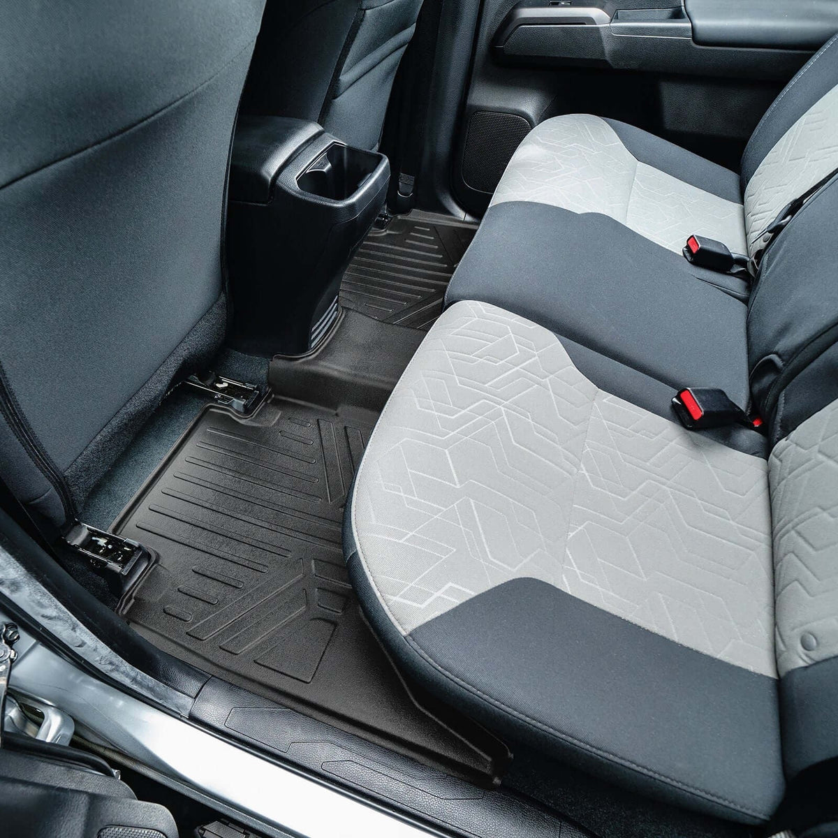 SmartCoverageTM Floor Liners For 2018-2023 Toyota Tacoma Double Cab (Automatic Transmission)