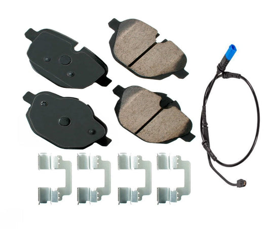BMW G01 X3 & X4 Rear Ceramic Brake Pad Set By Akebono 34216885452