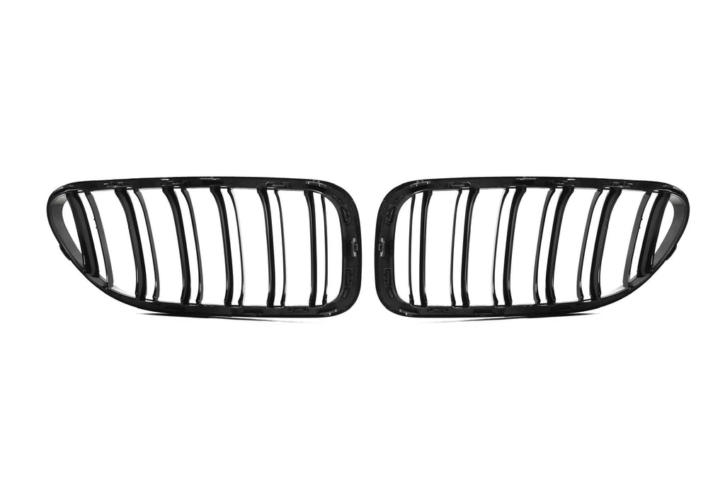 6 Series F06 Double Slat Dry Carbon Fiber Grill