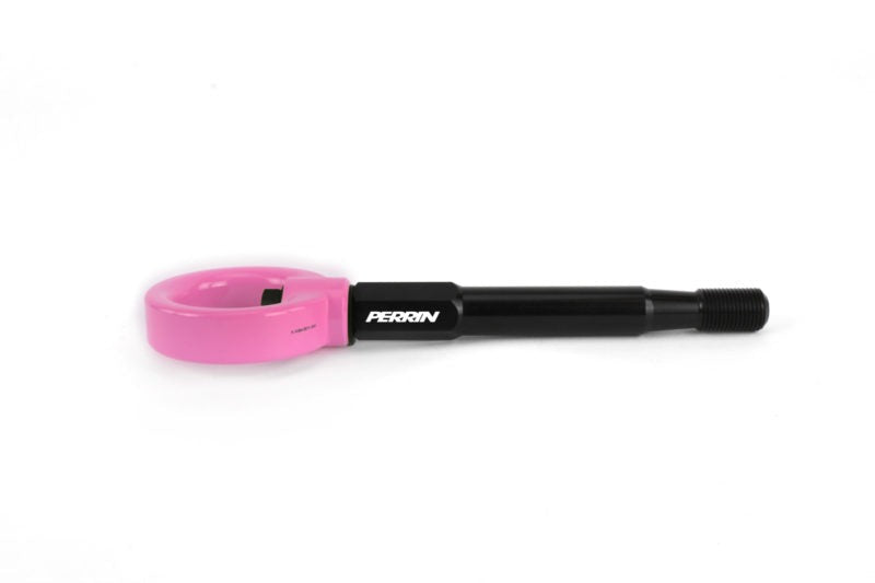 PERRIN Front Tow Hook (Hyper Pink) - 2018-2021 Subaru WRX / STI / 2013-2016 Scion FR-S / 2013-2020 Subaru BRZ / 2017-2020 Toyota 86