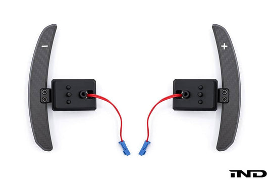 JQ Werks / MadTrace BMW F-Chassis Clubsport Magnetic Shift Paddle Set - Carbon V2
