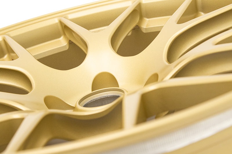 Apex Race Parts EC-7R Satin Gold 18x9 +35 5x100 (Single Wheel) Forged - 2013-2024 Subaru BRZ / Scion FR-S / Toyota GR86 / 2014-2018 Subaru Forester