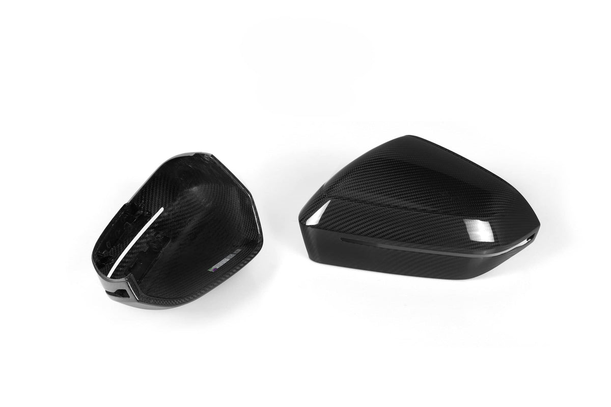 24+ 5 Series G60 OEM Style Carbon Fiber Mirror Cover Replacements