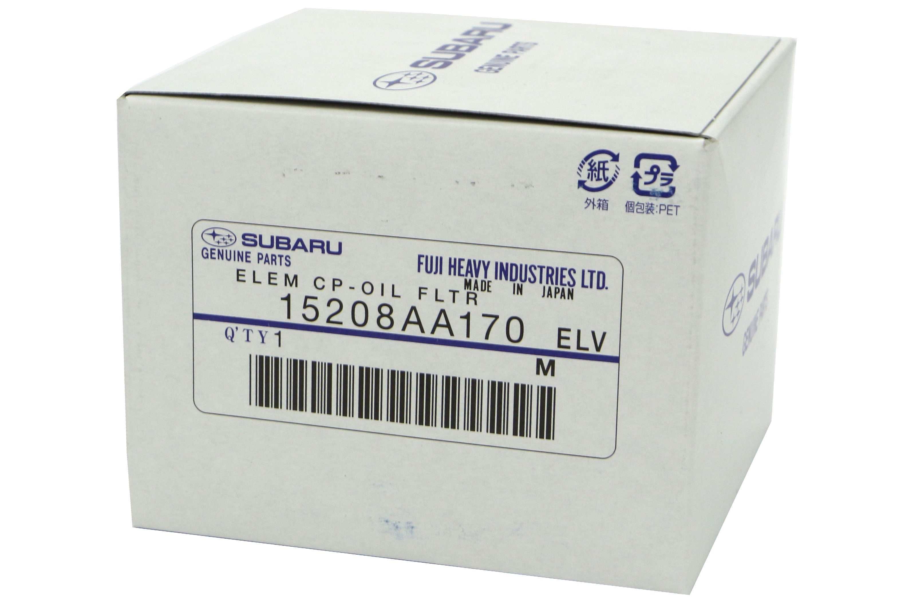 Subaru OEM Oil Filter - 2015-2024 Subaru WRX / 2022-2024 BRZ / Toyota GR86