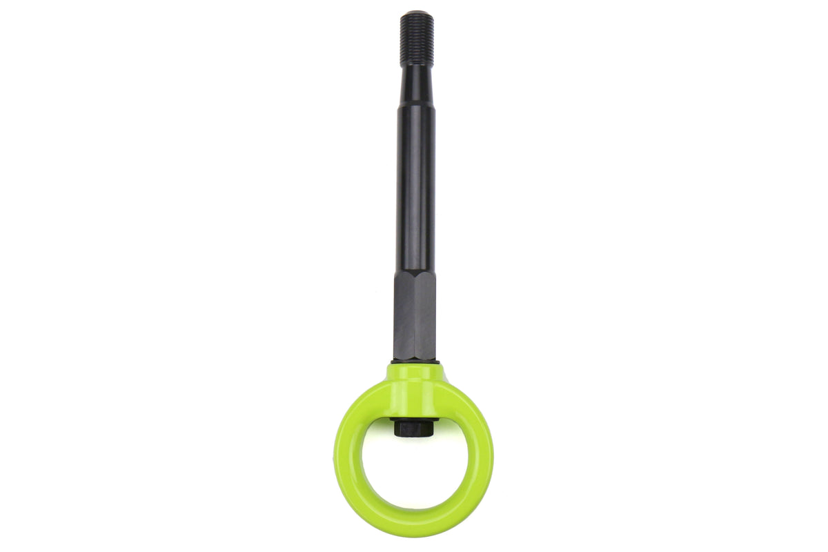 PERRIN Performance Rear Tow Hook Kit (Neon Yellow) - 2013-2016 Scion FR-S / 2013-2024 Subaru BRZ / 2017-2020 Toyota 86 / 2022-2024 GR86