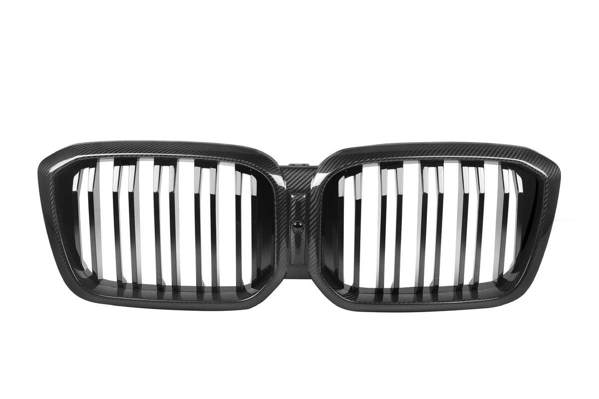 F97 F98 LCI Double Slat Dry Carbon Fiber Grill