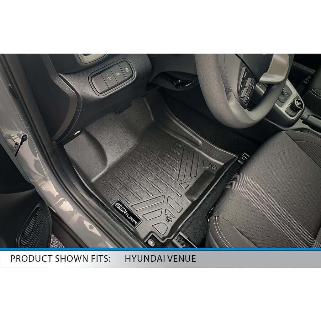 SMARTLINER Custom Fit Floor Liners For 2020-2026 Hyundai Venue (Upper Cargo Position)