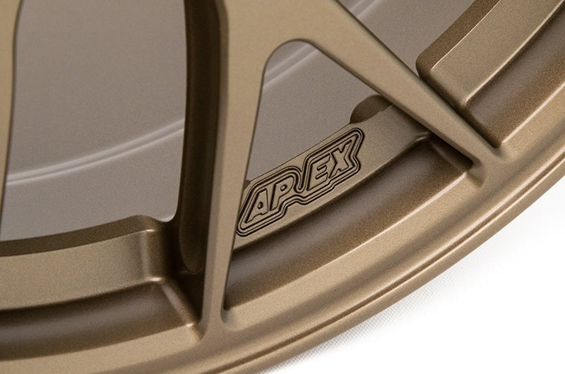 Apex EC-7R Satin Bronze 18x9 +35 5x100 (Single Wheel) Forged - 2013-2024 Subaru BRZ / Scion FR-S / Toyota GR86 / 2014-2018 Subaru Forester