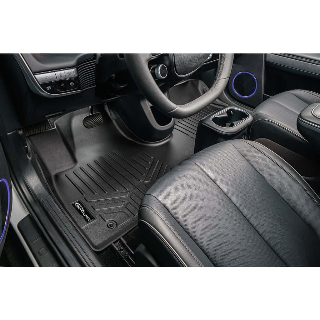 SMARTLINER Floor Liners for 2022-2024 Hyundai IONIQ 5 With fixed console