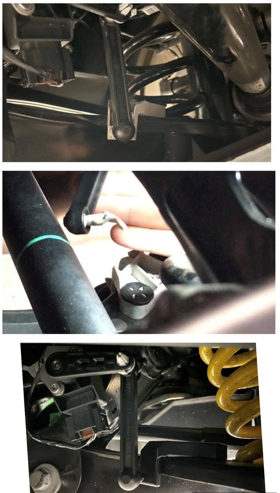 Billet Rear Ride Height Sensor Bracket - Toyota GR Supra A90 A91 / BMW G20 G29