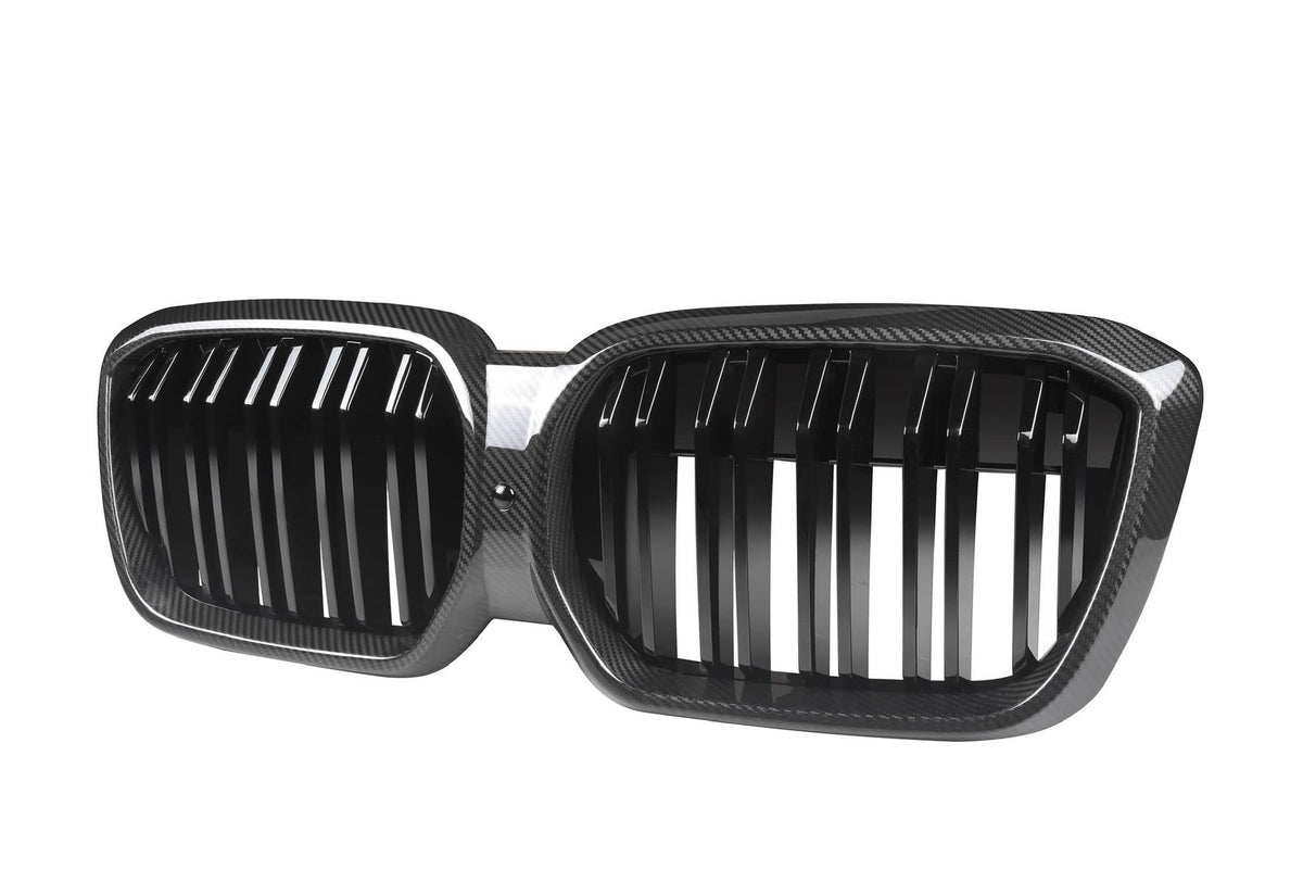 IX3 G08 BEV Double Slat Dry Carbon Fiber Grill