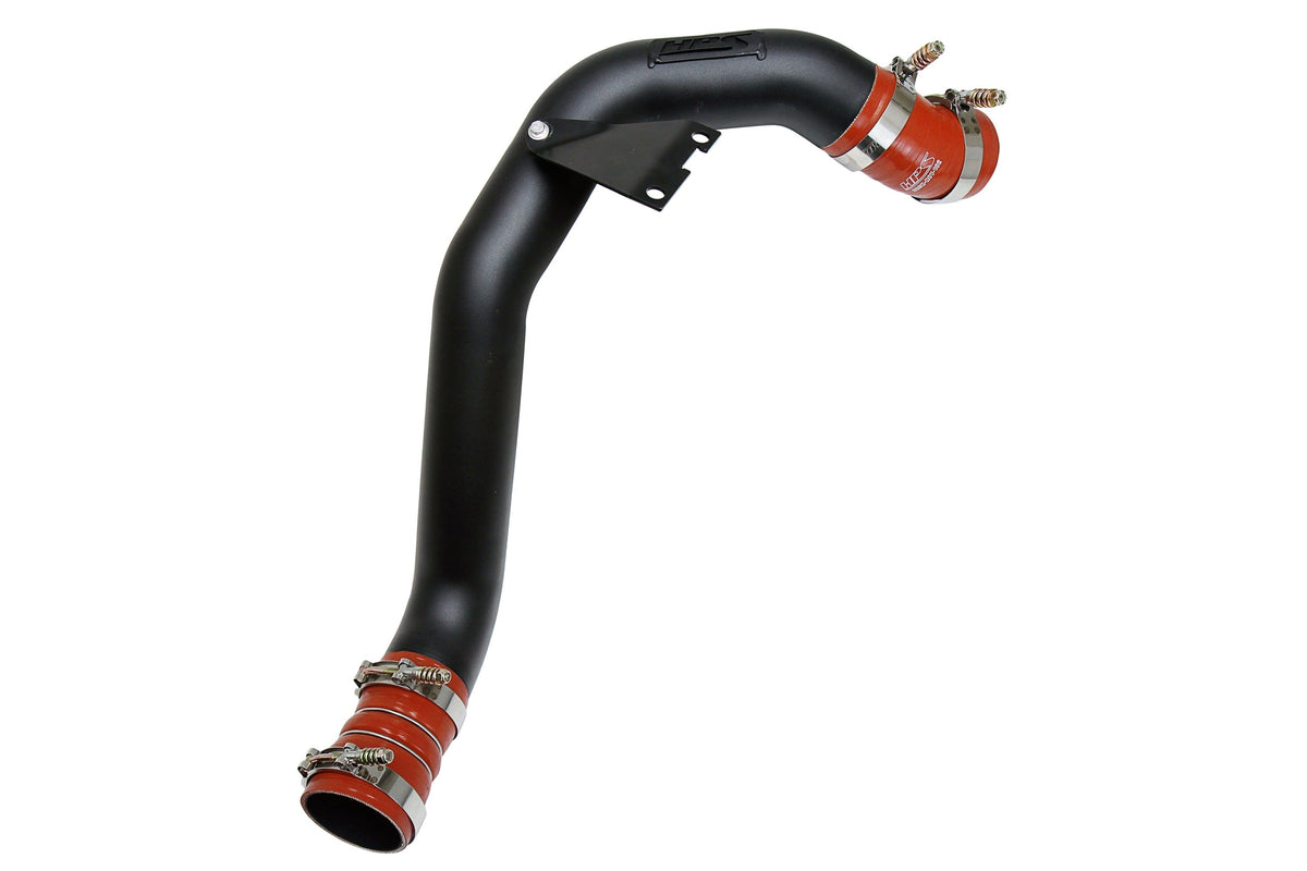 HPS Hot Side Charge Pipe with CAC Hose Intercooler Boots, 03-07 Ford F550 Superduty Powerstroke 6.0L Diesel Turbo