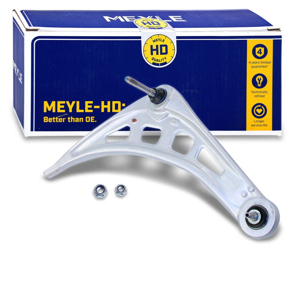 BMW E46 3-Series Front Control Arm By Meyle HD 31122343352 or 31122343353