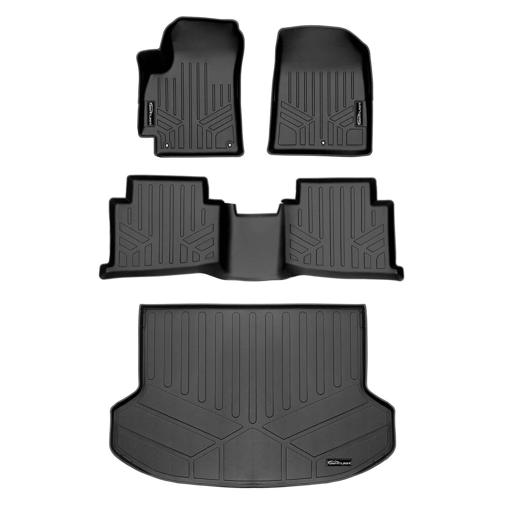 SMARTLINER Floor Liners for 2024 - 2026 Kia Seltos with Cargo Area in Upper Position