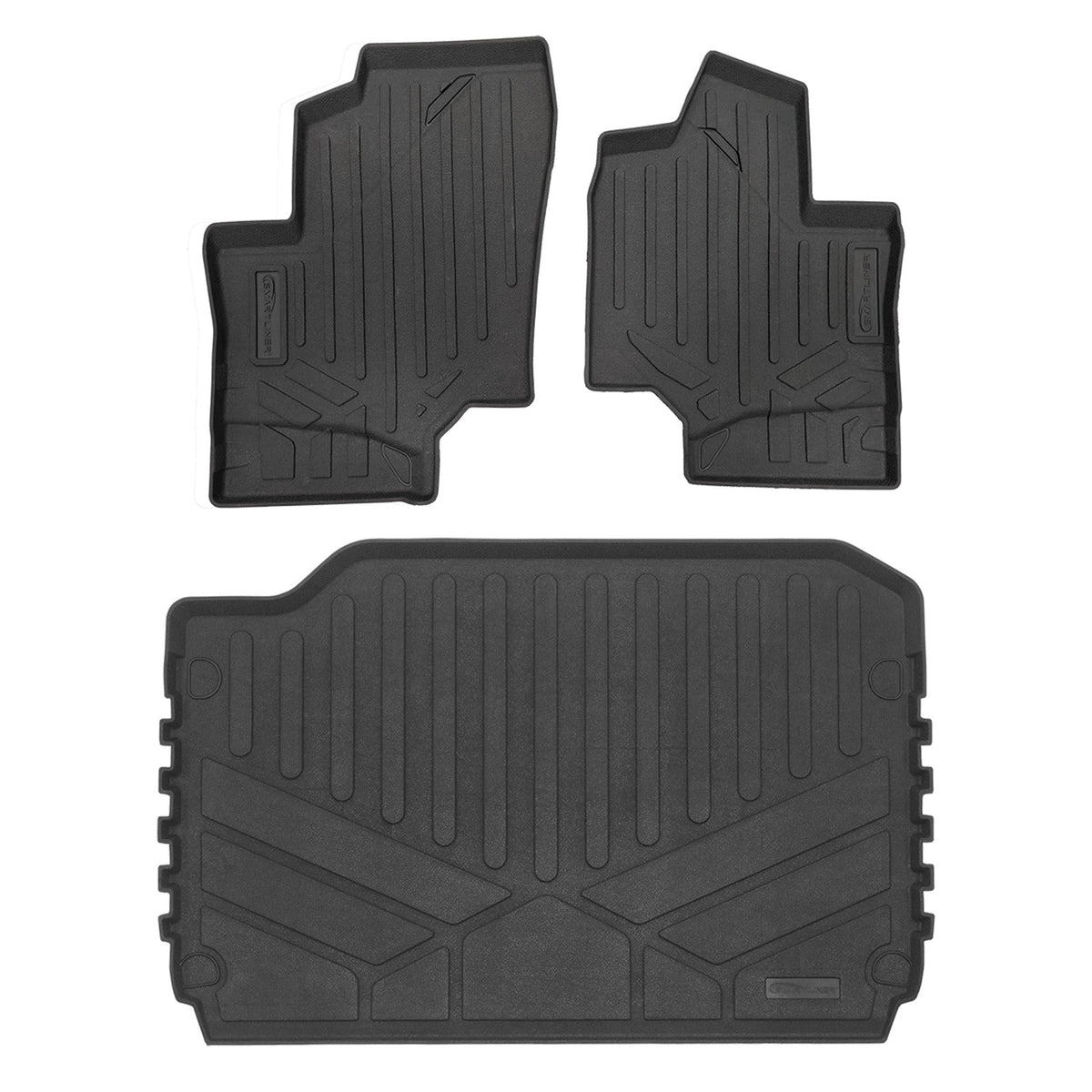 SMARTLINER Rugged Rubber Floor Liners For 2019-2026 Can-Am Commander (2 Seater)