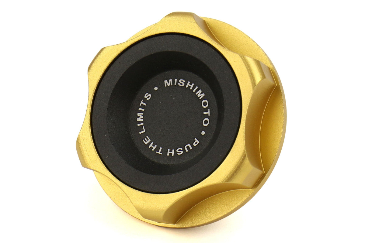 Mishimoto Limited Edition Oil Cap Gold - Subaru Models (inc. 2002+ WRX/STI)
