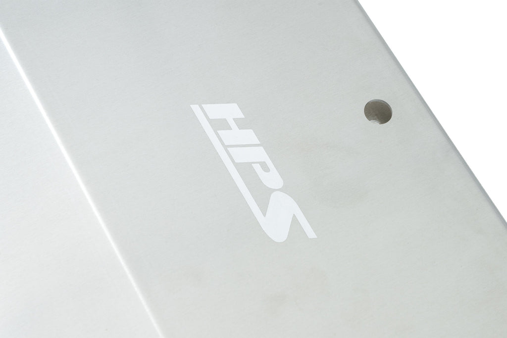 HPS Performance Aluminum Front Under Tray Skid Plate 2009-2013 Honda Fit 1.5L, SP-105
