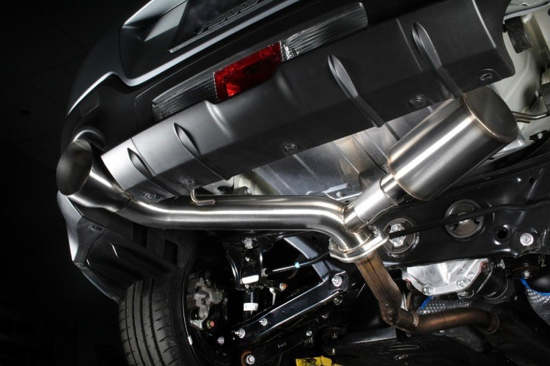 PERRIN Axle Back Exhaust SS (Single Side Exit w/Helmholtz Chamber) 2022-2026 Subaru BRZ / Toyota GR86