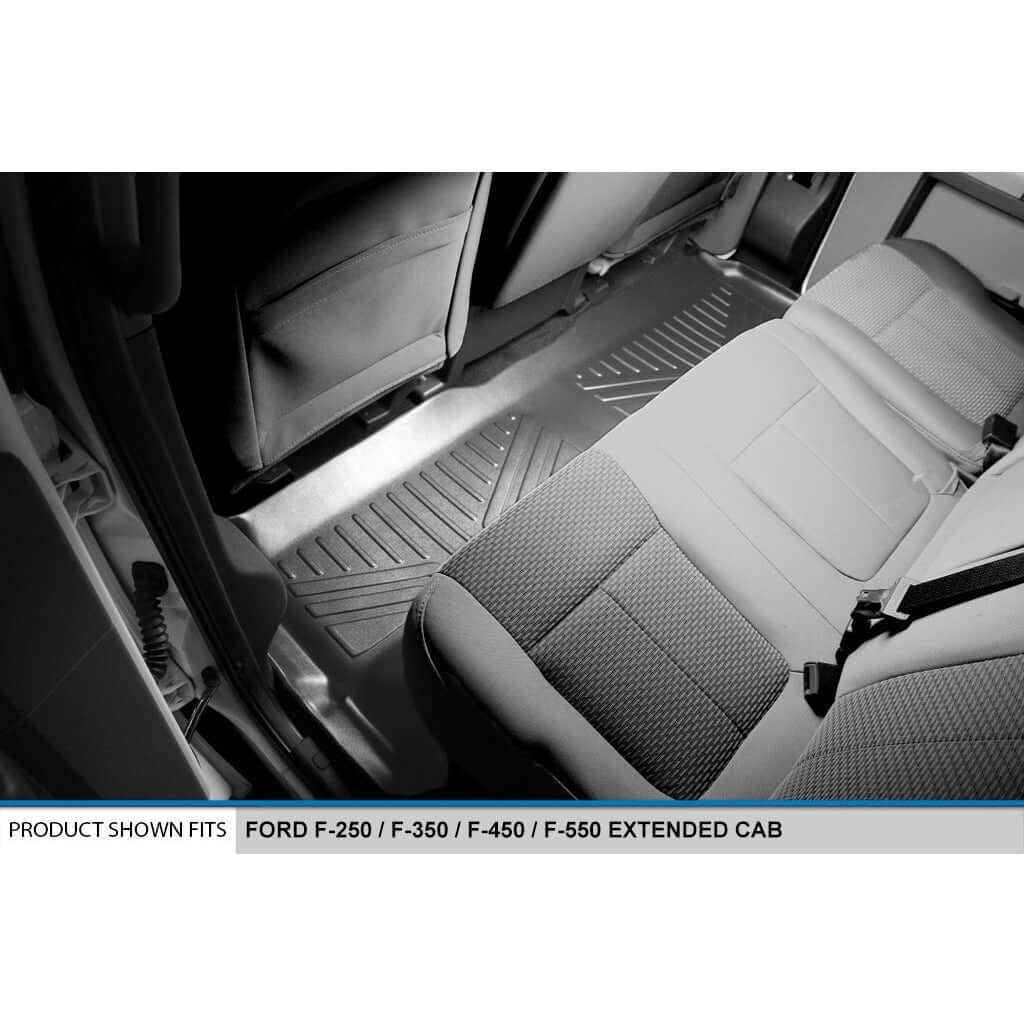 SMARTLINER Custom Fit Floor Liners For 2011-2012 F-250/F-350 Super Duty SuperCab with Depressed Drivers Side Pedal