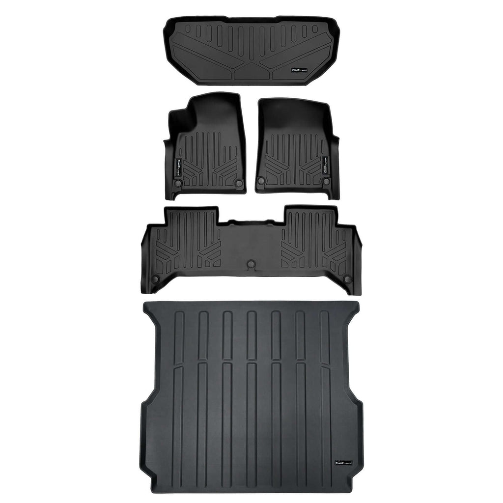 SMARTLINER Floor Liners for 2022-2024 Rivian R1T