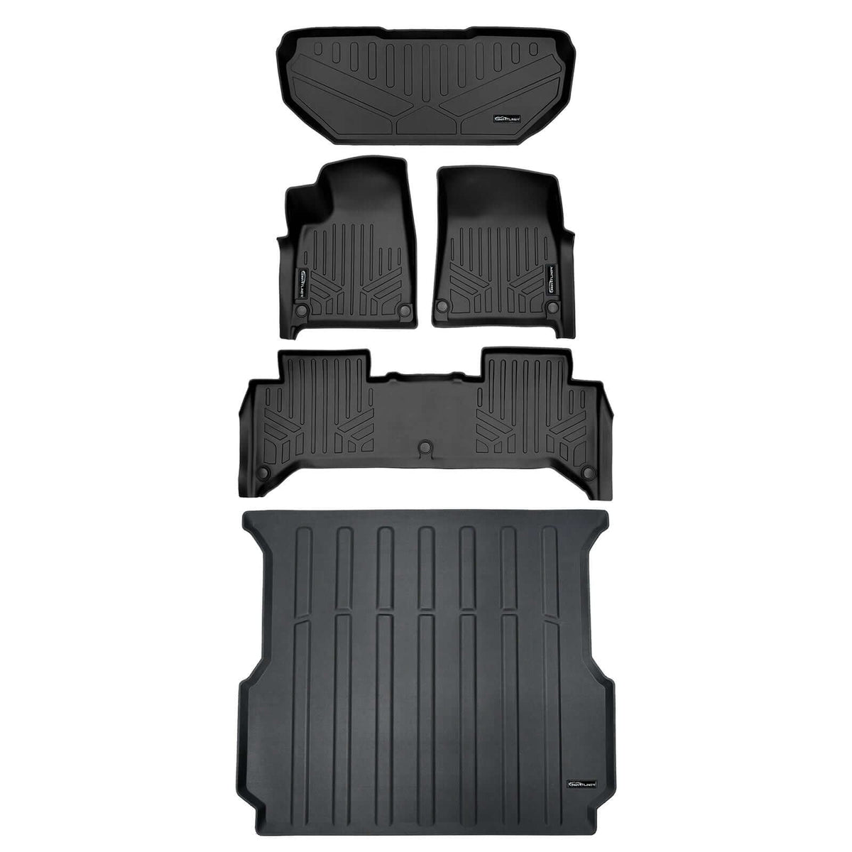 SMARTLINER Floor Liners for 2022-2024 Rivian R1T