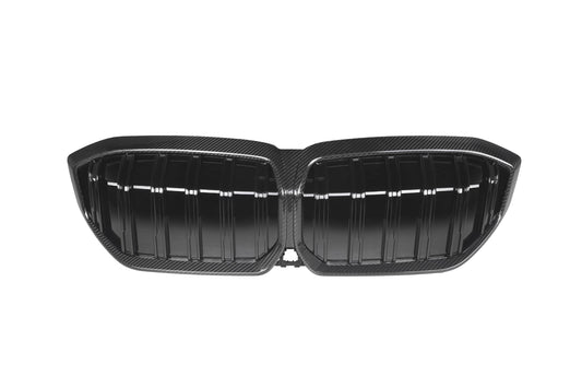 i3 G28 BEV Double Slat Dry Carbon Fiber Grill