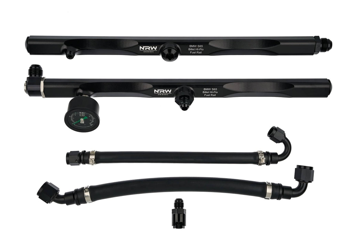 NRW-Design BMW E9X S65 Billet Fuel Rail System