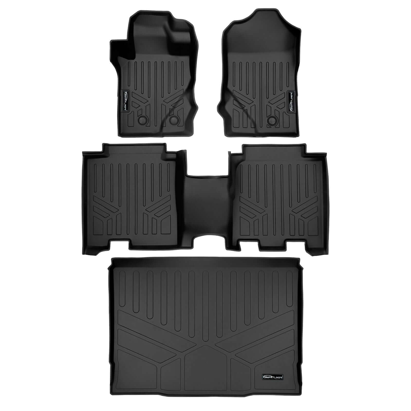 SMARTLINER Custom Fit Floor Liners For 2021-2026 Ford Bronco (4-Door)