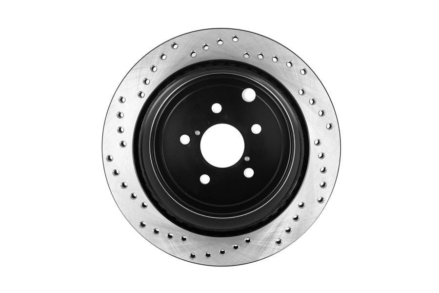 StopTech Rear Drilled Sport Brake Rotor Left