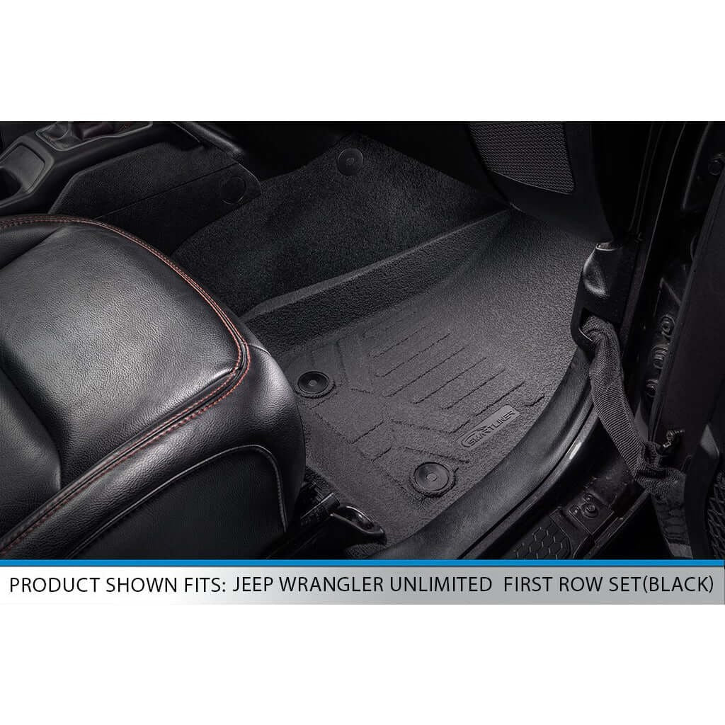 SMARTLINER Floor Liners for 2018-2024 Jeep Wrangler Unlimited