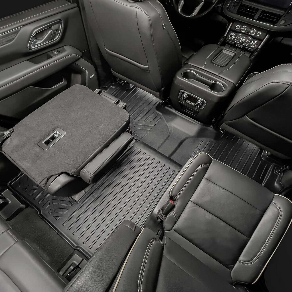 SMARTLINER Floor Liners for 2021-2026 Chevrolet Tahoe (2nd Row Bucket)