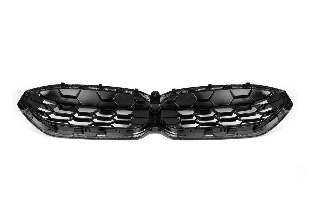 3 Series G20/G21/G28 LCI Diamond Dry Carbon Fiber Grill