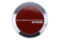 Work Wheels Emotion Center Cap Red Flat Type